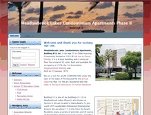 Tablet Screenshot of meadowbrooklakes10.org
